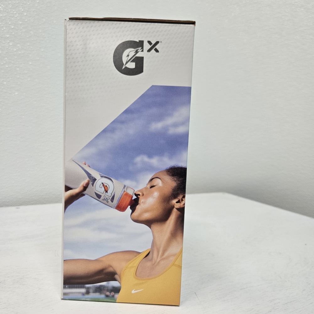Gatorade GX Squeeze Water Bottles 30 Ounce, Blue & Multi Color, 2 Pack - Picture 4 of 5